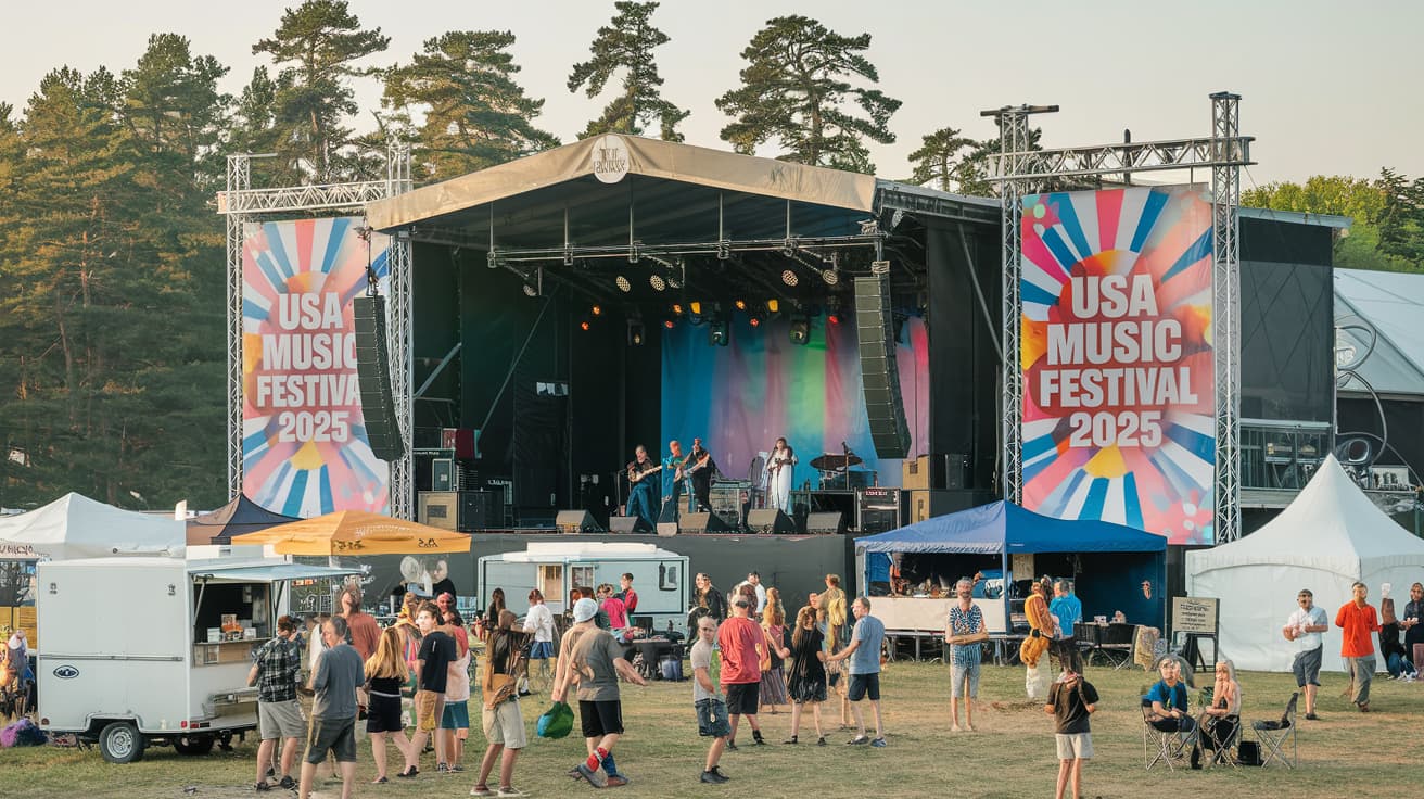 12 Top Music Festivals in USA 2025