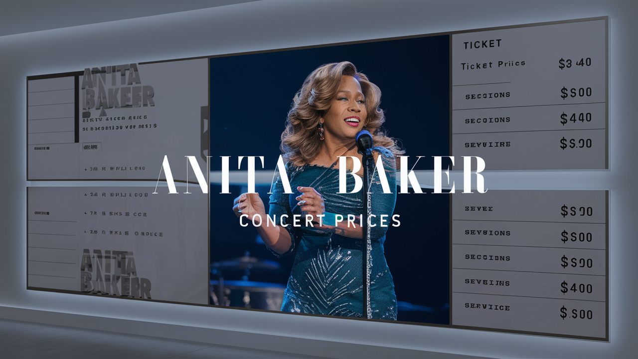 How Much Are Anita Baker Tickets?