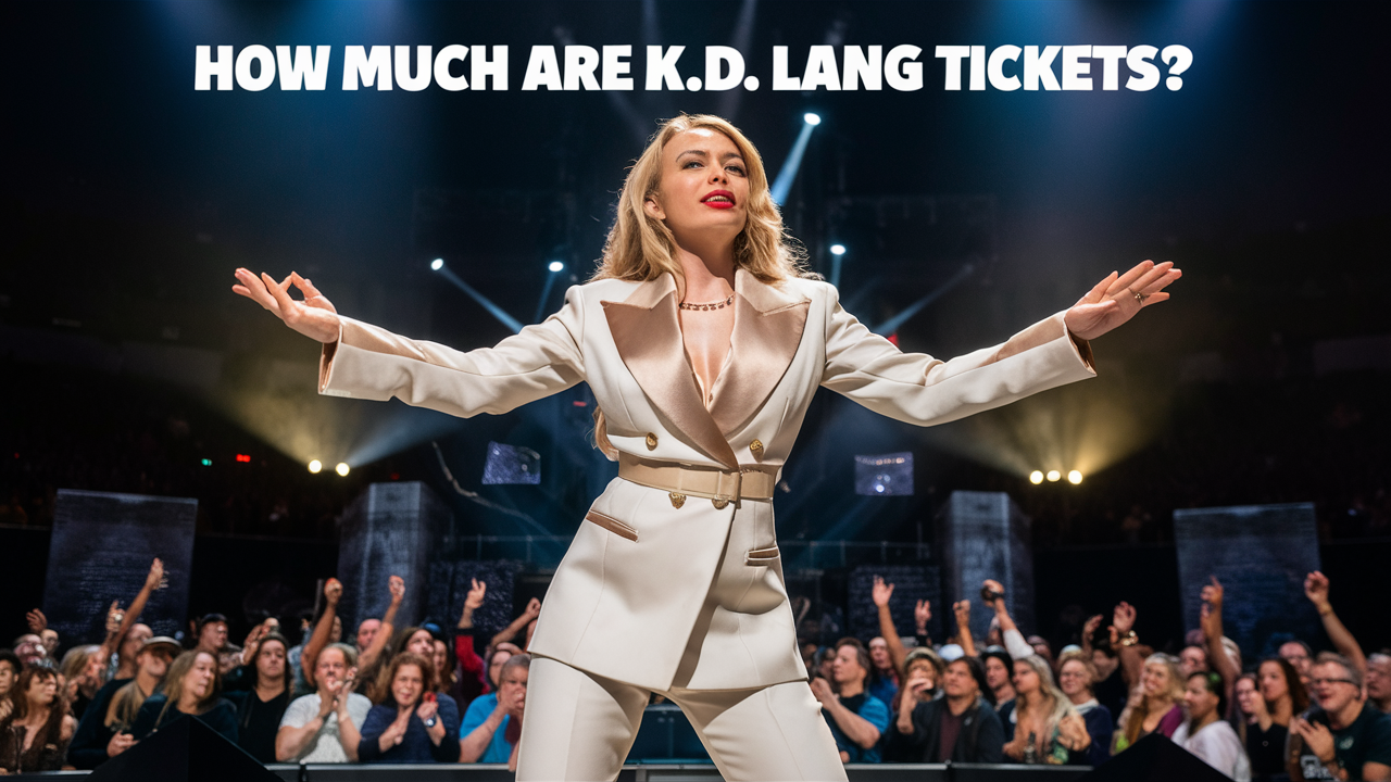 How Much Are K.D. Lang Tickets?