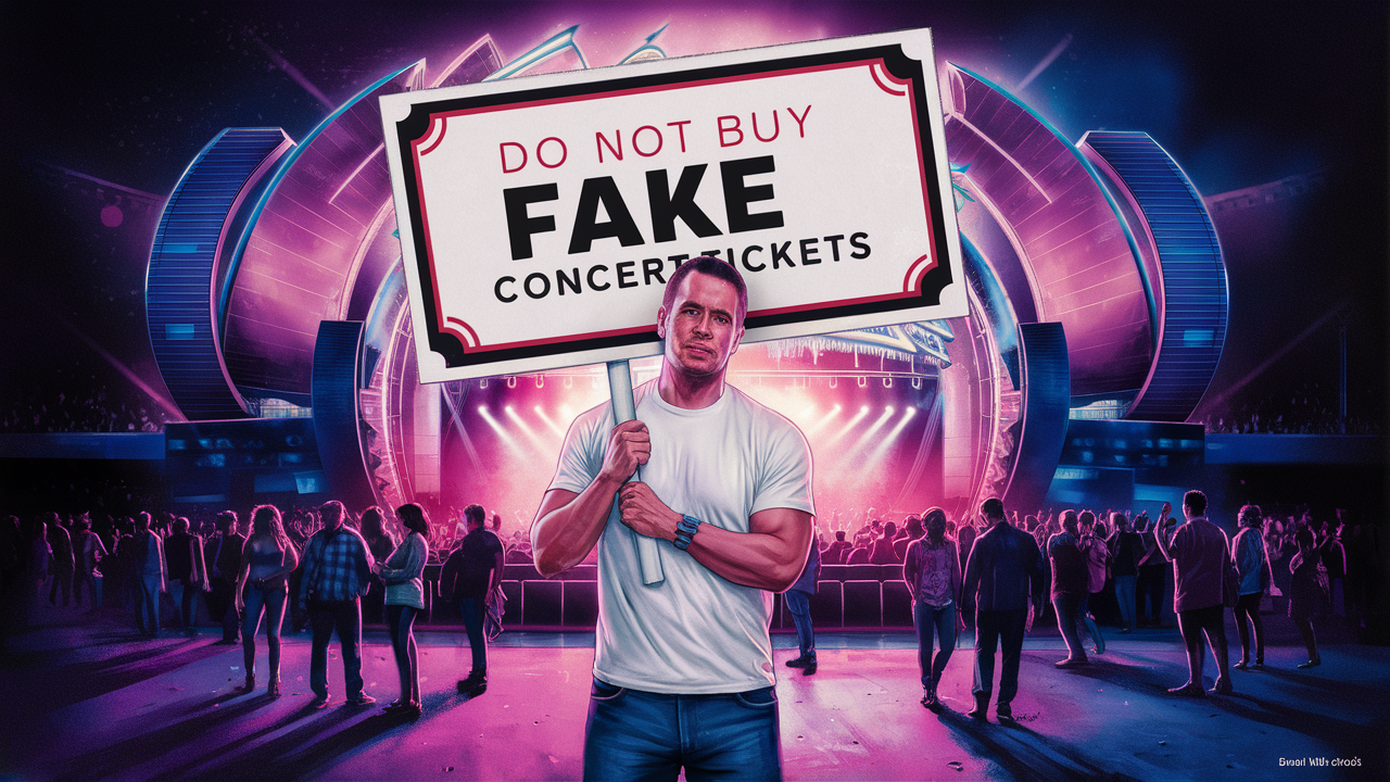 How to not buy fake concert tickets?