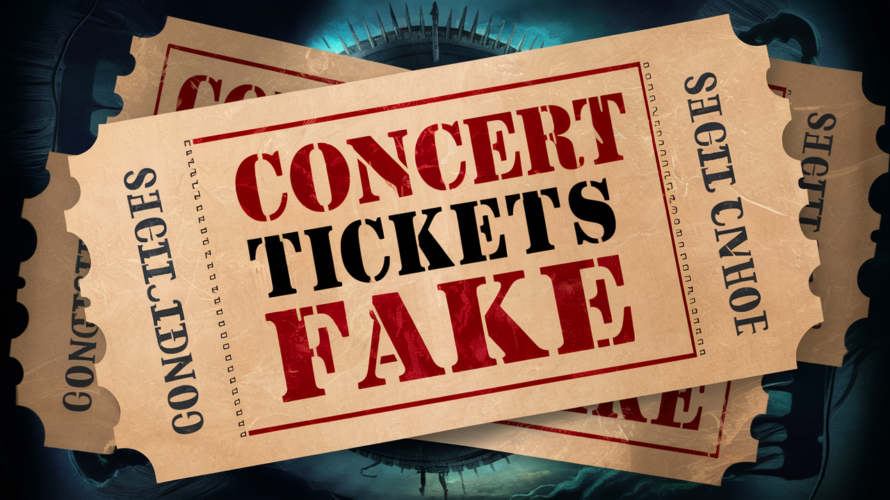 How to tell if concert tickets are fake?