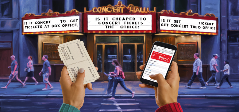 Is it cheaper to get concert tickets at the box office?