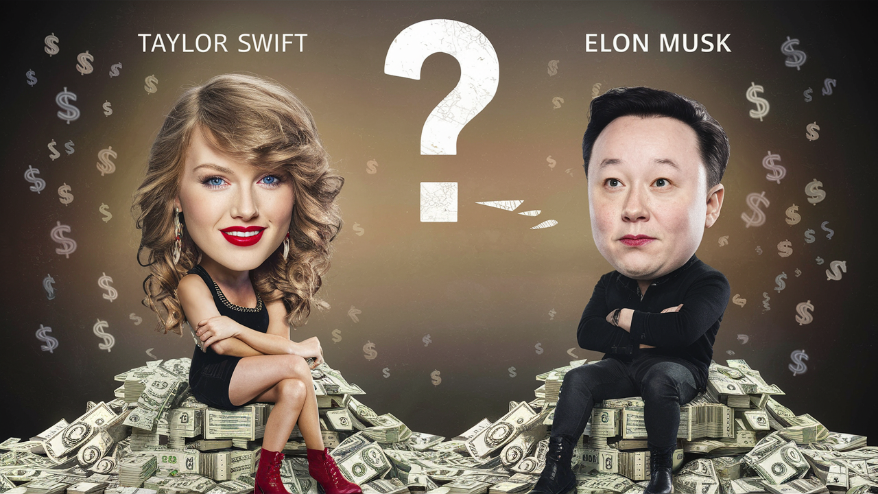 Is Taylor Swift richer than Elon Musk?