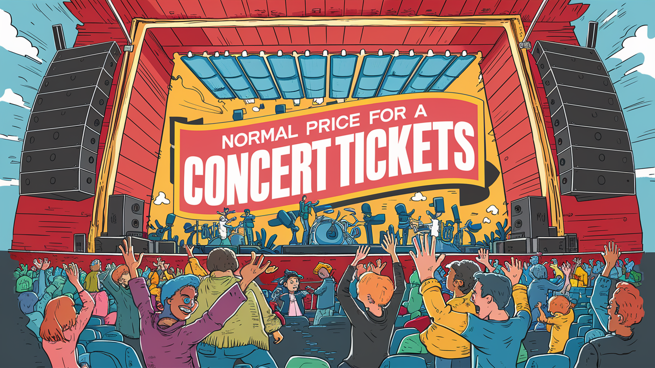 What is a normal price for a concert?