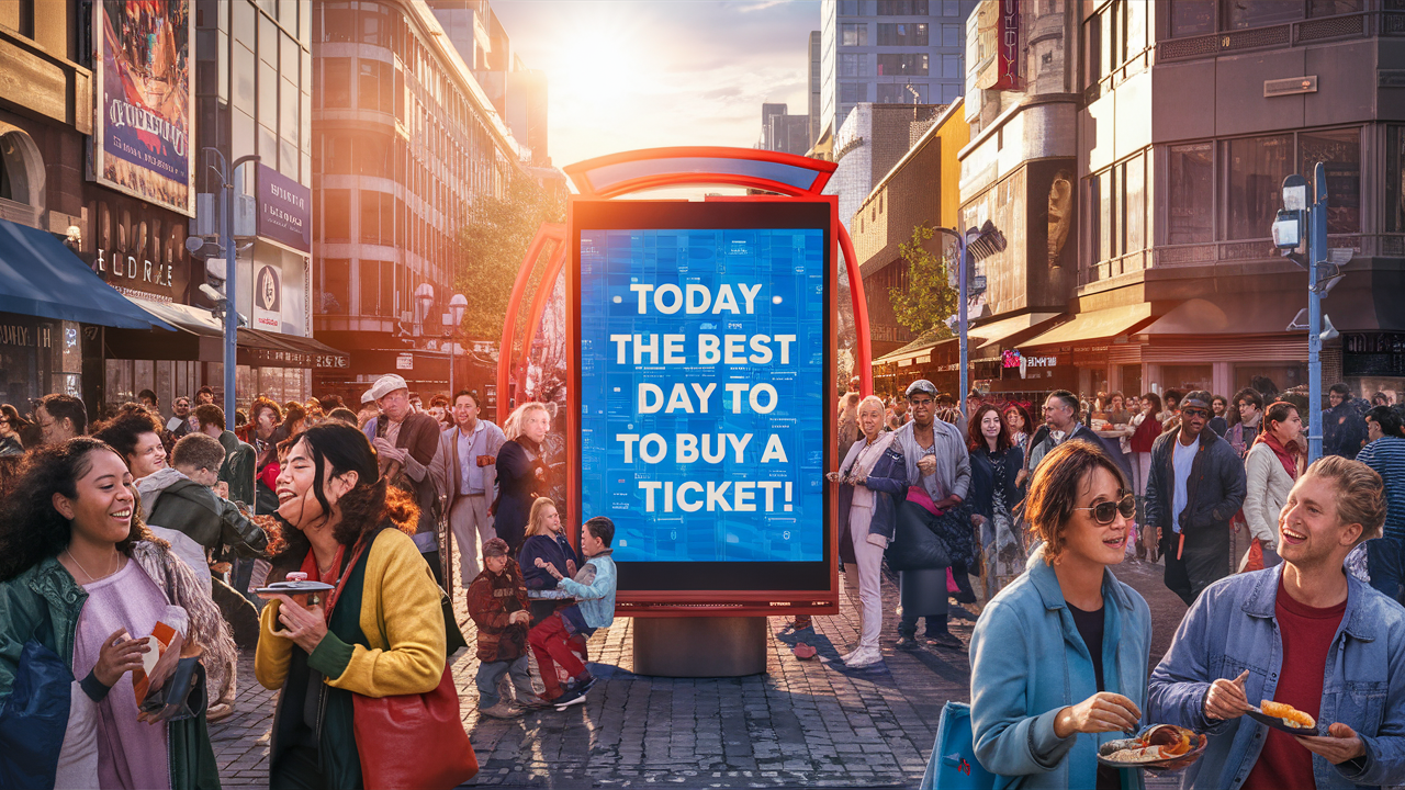 What is the best day to buy a ticket?