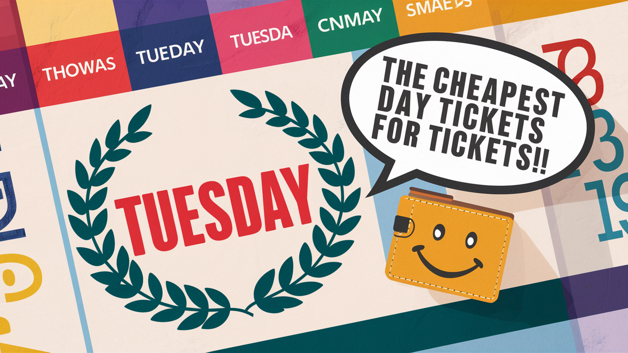 What is the cheapest day of the week to buy tickets?