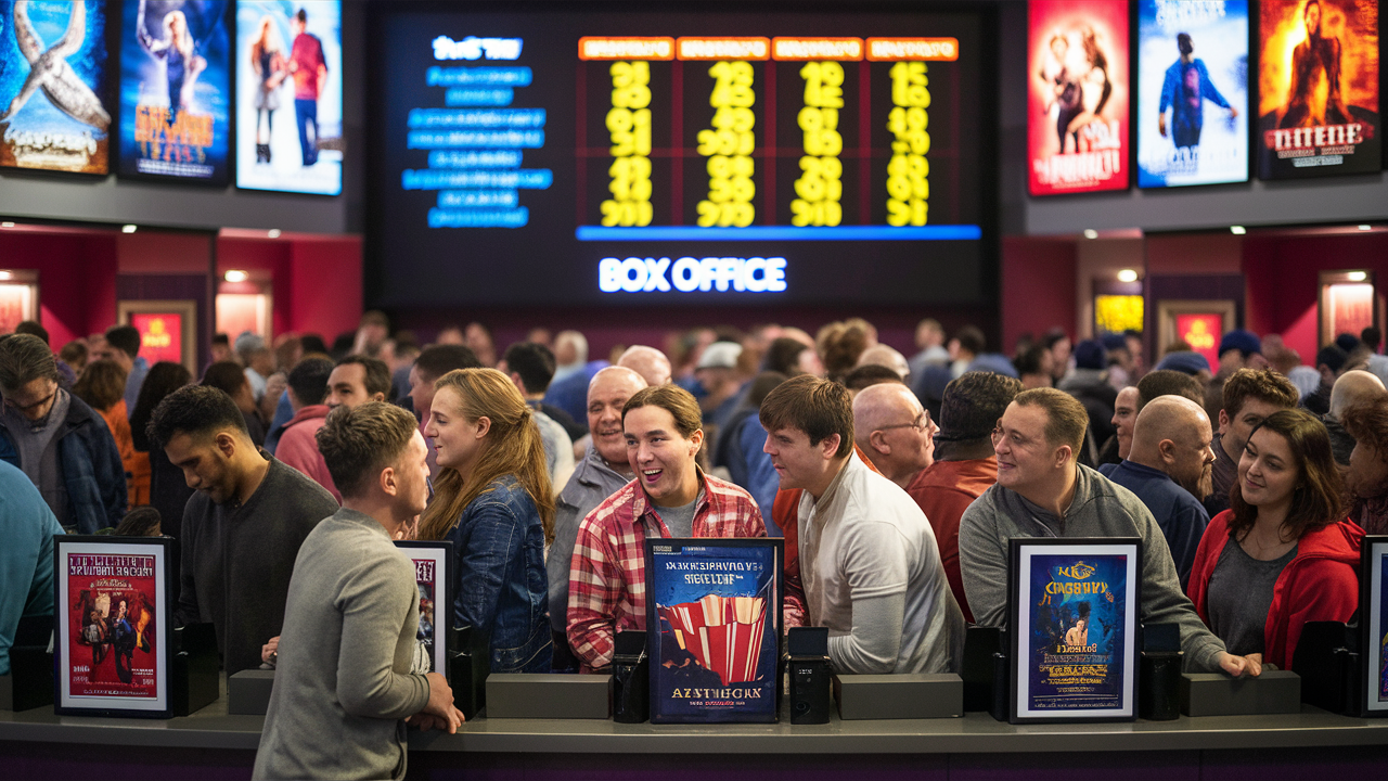 What is the difference between box office and ticket sales?