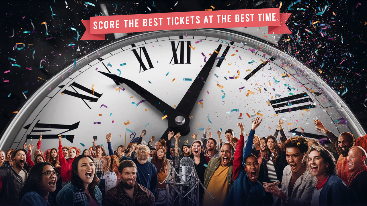 What time is the best time to buy concert tickets?