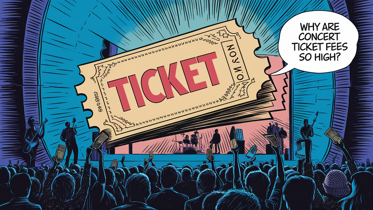 Why are concert ticket fees so high?